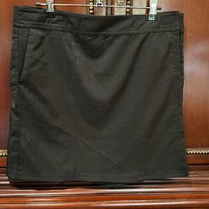 Classic black Ripskirt wrap skirt